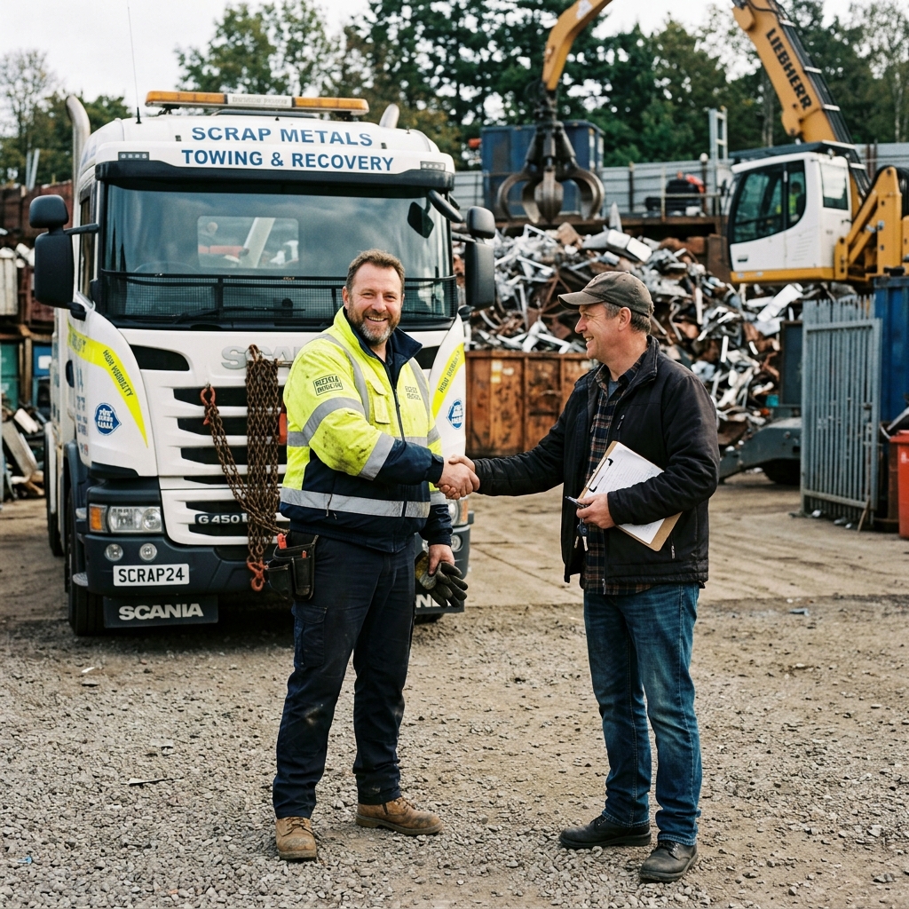 Trustworthy professional scrap metal dealer